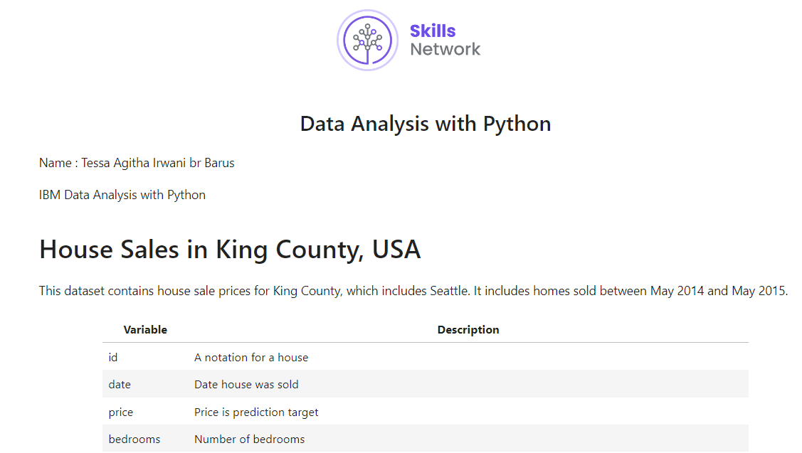 Screenshot of  web app